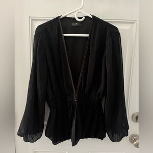 Akira black blouse